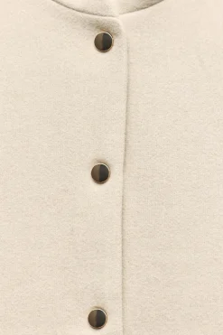 CAZADORA BOMBER CORTA BOLSILLOS PLASTRÓN