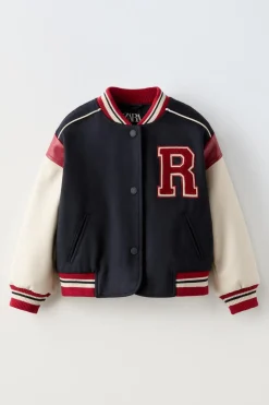 CAZADORA BOMBER VARSITY