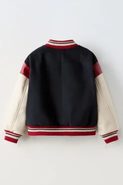 CAZADORA BOMBER VARSITY