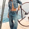 CAZADORA CROP Z1975 DENIM
