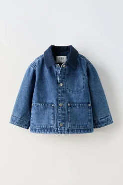 CAZADORA DENIM ACOLCHADA