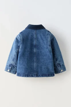 CAZADORA DENIM ACOLCHADA