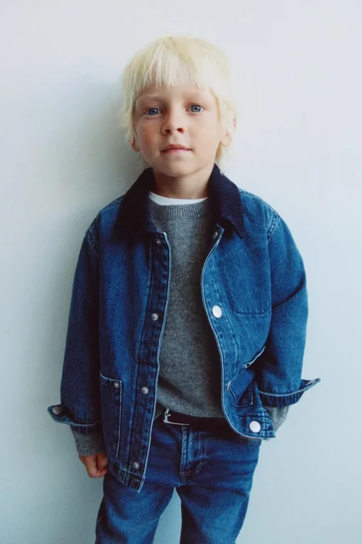 CAZADORA DENIM ACOLCHADA