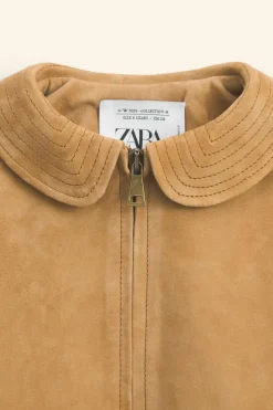 CAZADORA PIEL ANTE LIMITED EDITION