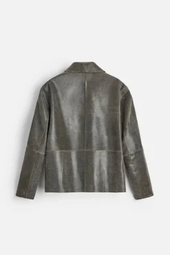 CAZADORA PIEL EFECTO CRAQUELADO