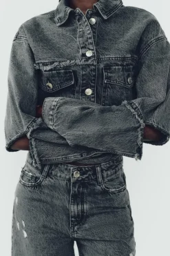 CAZADORA Z1975 DENIM CROP