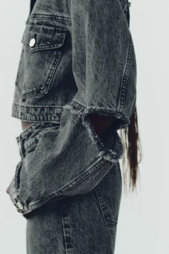 CAZADORA Z1975 DENIM CROP