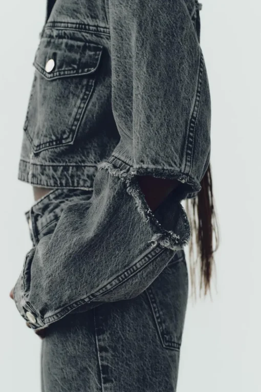 CAZADORA Z1975 DENIM CROP