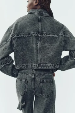CAZADORA Z1975 DENIM CROP