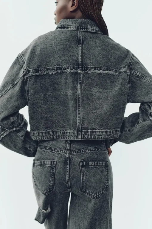 CAZADORA Z1975 DENIM CROP