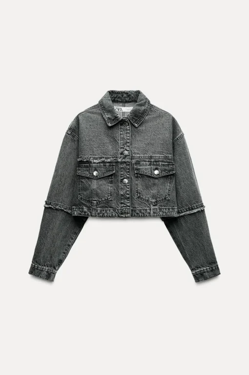 CAZADORA Z1975 DENIM CROP
