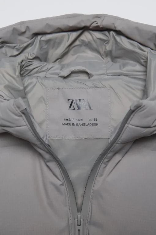 CHALECO ACOLCHADO CAPUCHA WATER REPELLENT