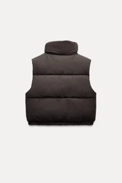CHALECO CROP ACOLCHADO ENGOMADO