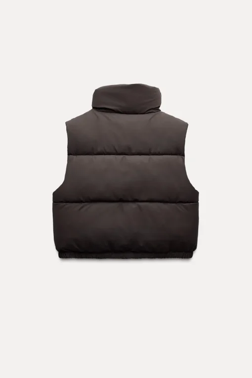 CHALECO CROP ACOLCHADO ENGOMADO