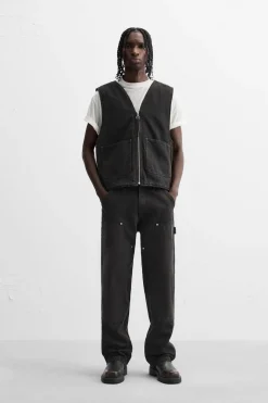 CHALECO DENIM BOLSILLOS