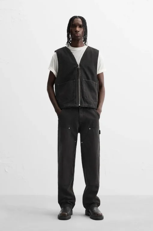 CHALECO DENIM BOLSILLOS