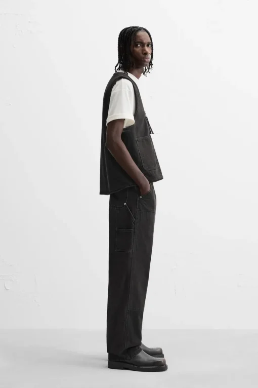 CHALECO DENIM BOLSILLOS