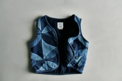 CHALECO DENIM ESTAMPADO GEOMÉTRICO - SEA NY