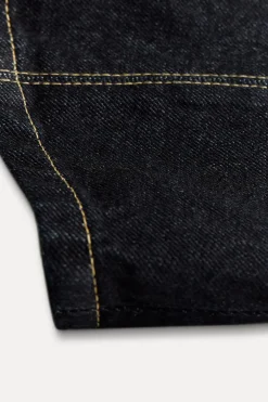 CHALECO DENIM PESPUNTES ZW COLLECTION