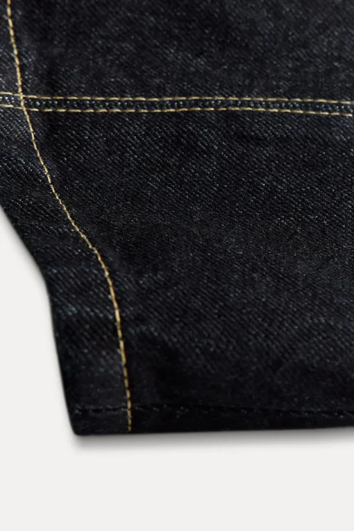 CHALECO DENIM PESPUNTES ZW COLLECTION