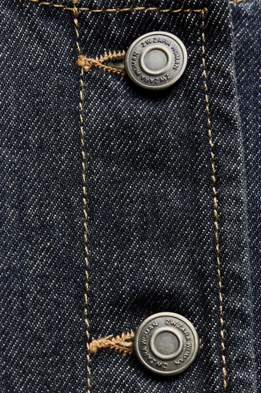 CHALECO DENIM ZW COLLECTION