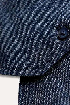 CHALECO MINIMAL DENIM ZW COLLECTION