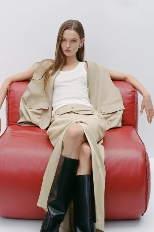 CHALECO OVERSIZE VOLUMEN ZW COLLECTION