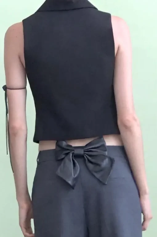 CHALECO RECTO CAMISERO