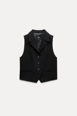 CHALECO RECTO CAMISERO