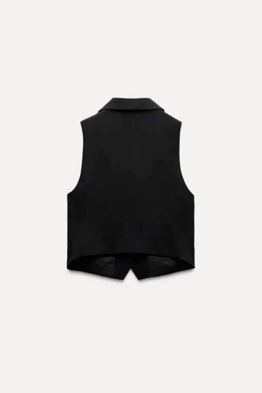 CHALECO RECTO CAMISERO