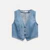 CHALECO Z1975 CORTO DENIM