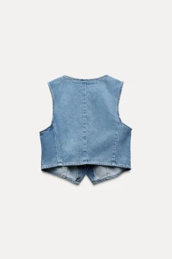 CHALECO Z1975 CORTO DENIM