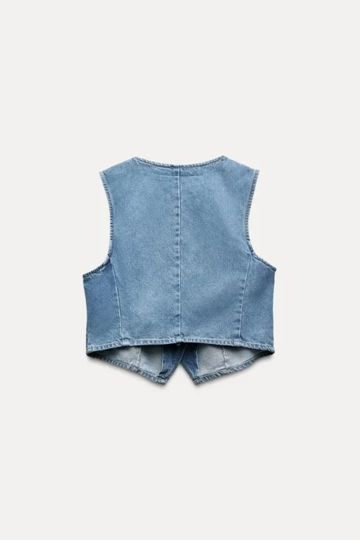 CHALECO Z1975 CORTO DENIM