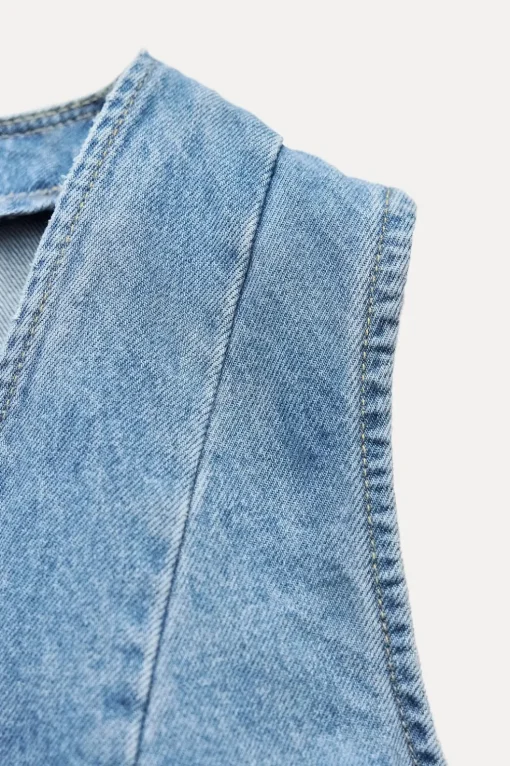 CHALECO Z1975 CORTO DENIM