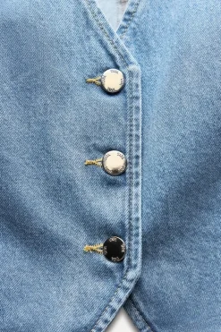 CHALECO Z1975 CORTO DENIM