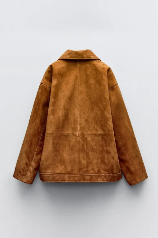 CHAQUETA 100% PIEL ANTE