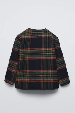 CHAQUETA ACOLCHADA CUADROS