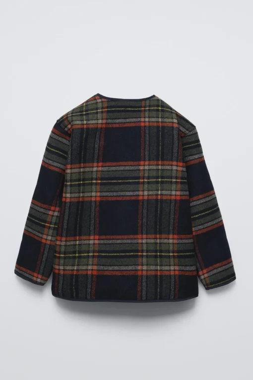 CHAQUETA ACOLCHADA CUADROS