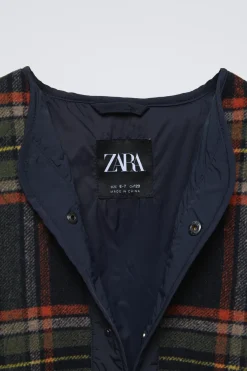 CHAQUETA ACOLCHADA CUADROS