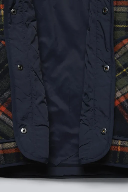 CHAQUETA ACOLCHADA CUADROS