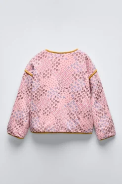 CHAQUETA ACOLCHADA ESTAMPADA