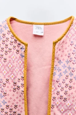 CHAQUETA ACOLCHADA ESTAMPADA