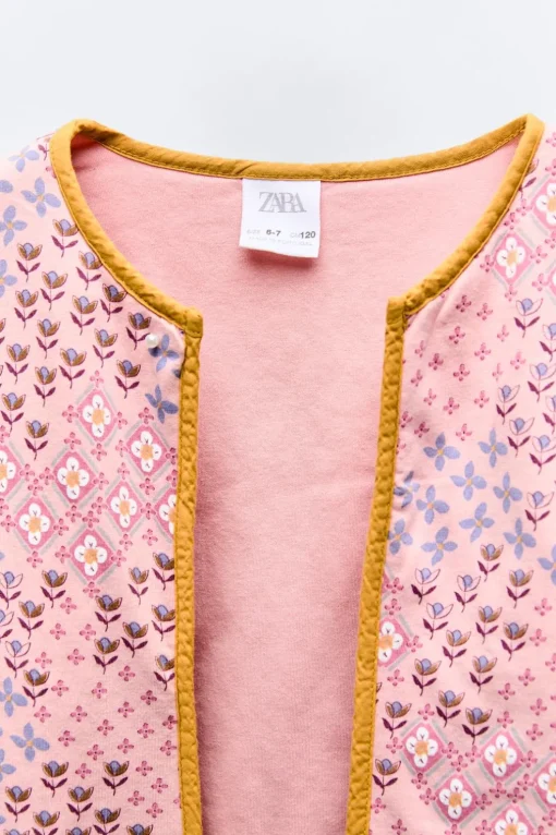CHAQUETA ACOLCHADA ESTAMPADA