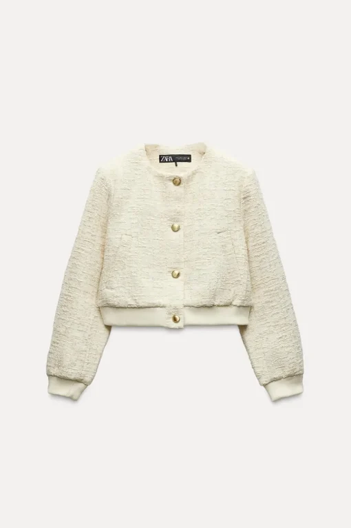 CHAQUETA BOMBER ESTRUCTURA