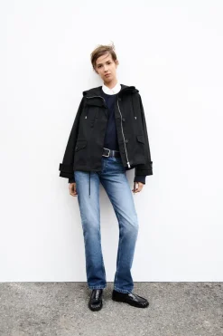 CHAQUETA CAPUCHA ZW COLLECTION