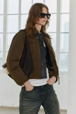 CHAQUETA CORTA ACOLCHADA ZW COLLECTION