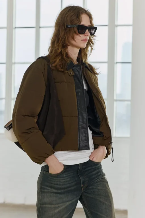 CHAQUETA CORTA ACOLCHADA ZW COLLECTION