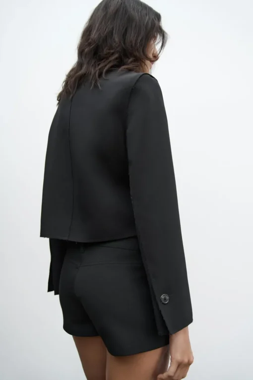 CHAQUETA CORTA BOTONES ZW COLLECTION