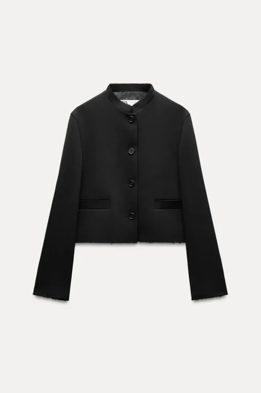 CHAQUETA CORTA BOTONES ZW COLLECTION