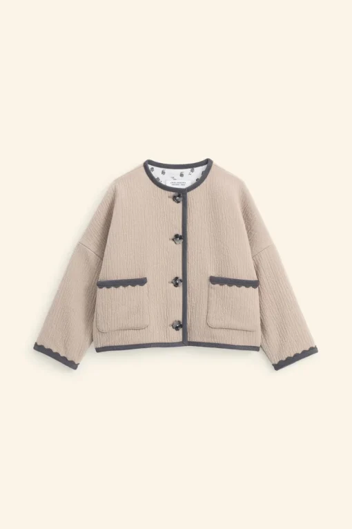 CHAQUETA CORTA CON LANA LIMITED EDITION